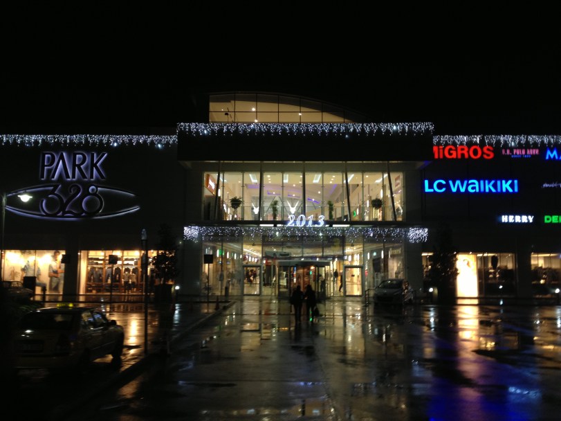 Our shopping mall, ready for the New Year