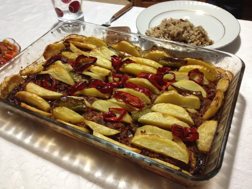 Fırında Et, prepared by Eda's aunt