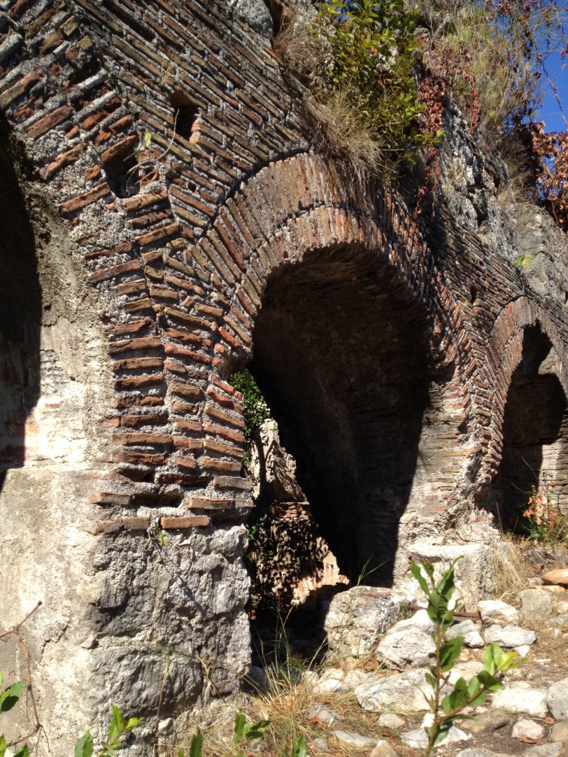 wandering around ruins