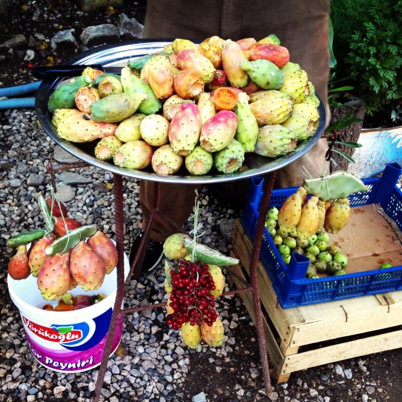 roadside fruit selection