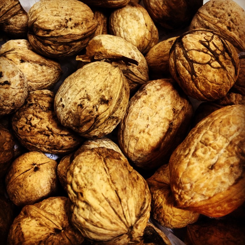 Local walnuts, a present from a student