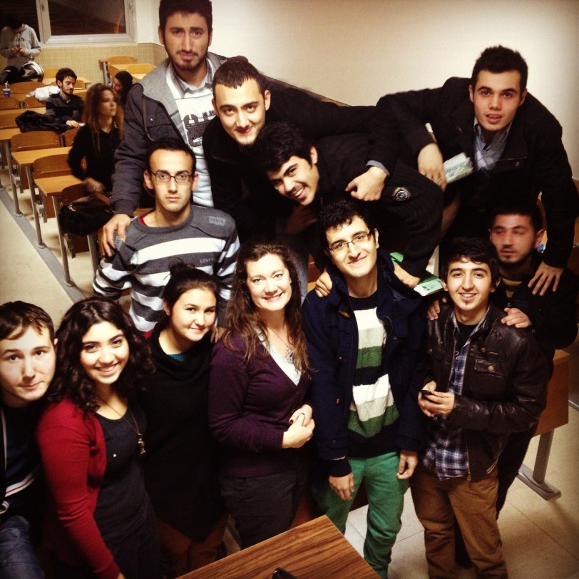 My class on Christmas Eve