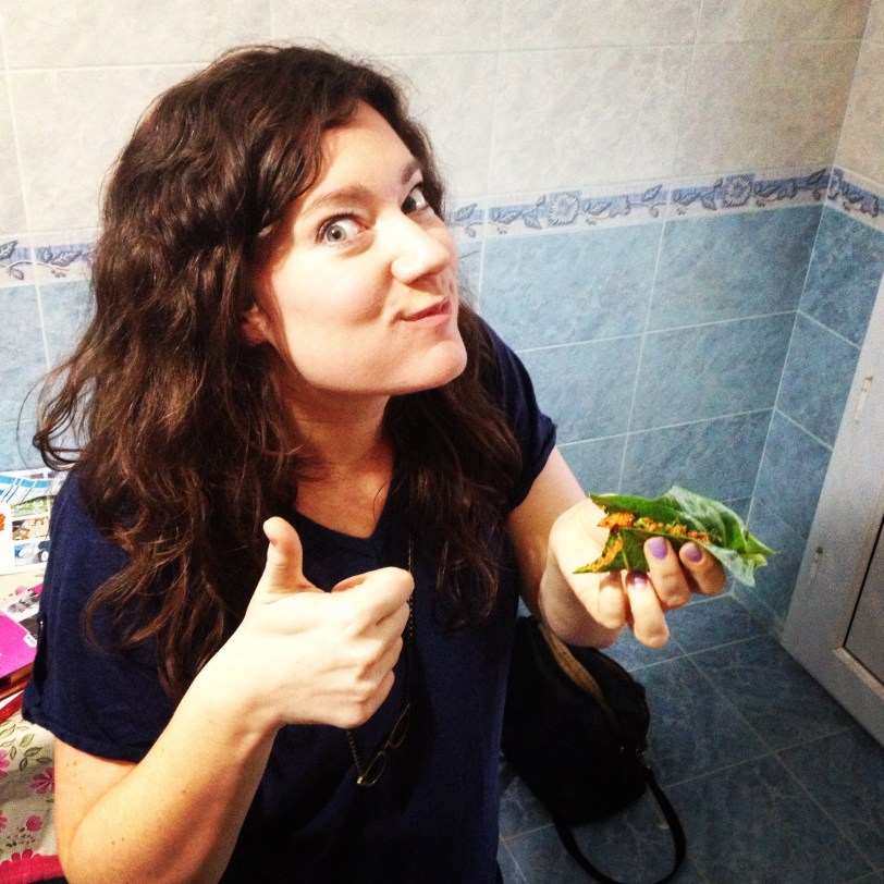 Enjoying Kısır IMG_6756