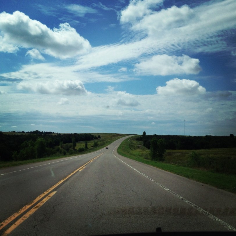 An Oklahoma highway