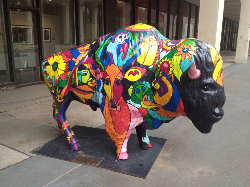 painted bison