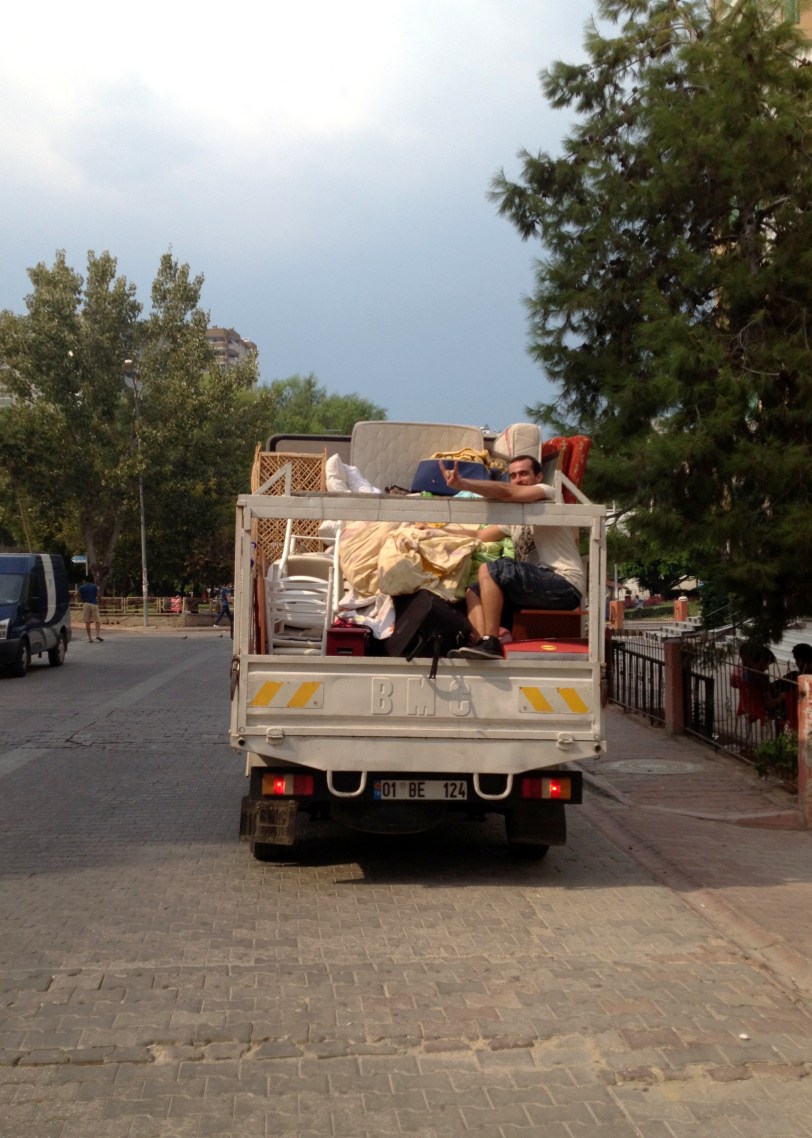 Second moving truck--and move-- in two days