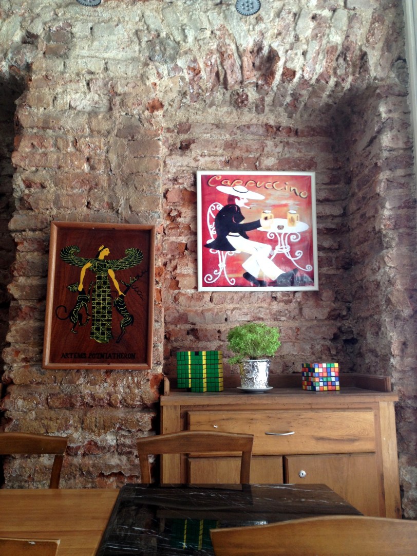 I chose this lovely cafe in Beyoglu