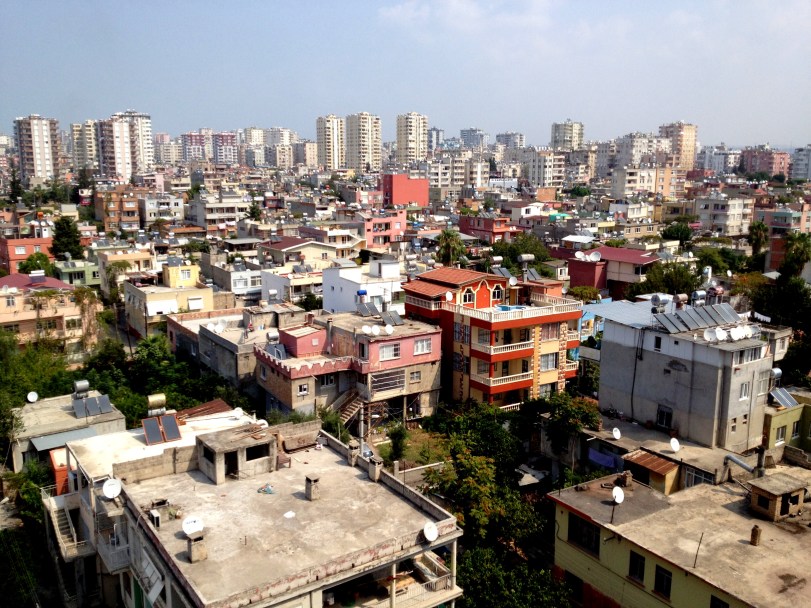 Looking out over Adana