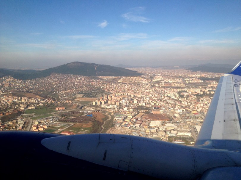 Leaving Istanbul with mild but cool temperatures