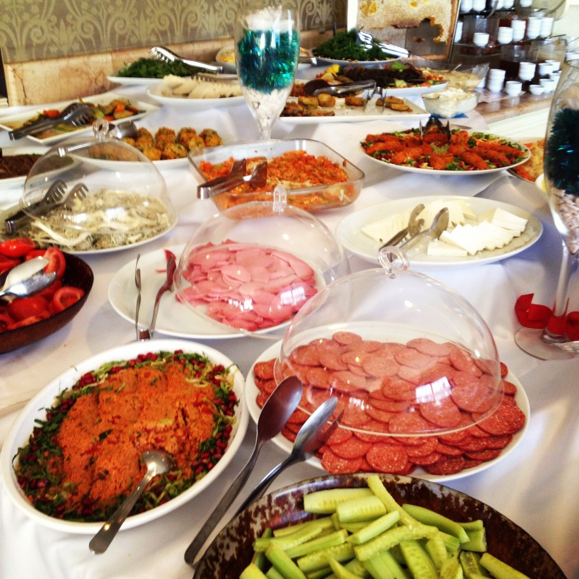 Quite the post-Thanksgiving breakfast selection...