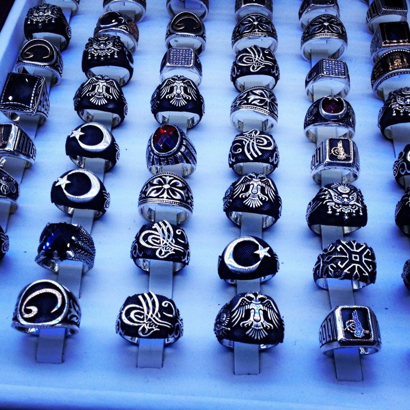 There is all kinds of jewelry available for purchase