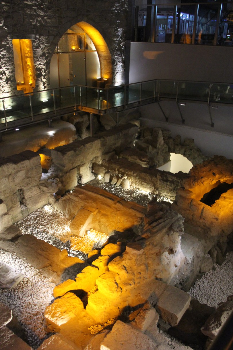 Ruins around Daniel's tomb