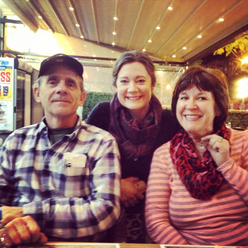 Our first stop, for dinner