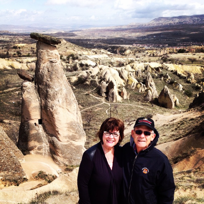Mom and Dad in Cappadocia