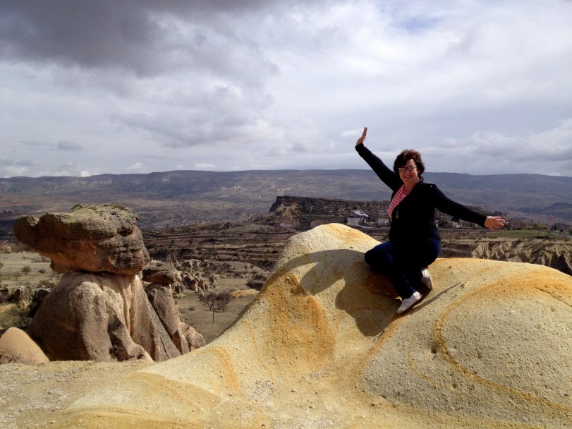 Mom enjoying the view