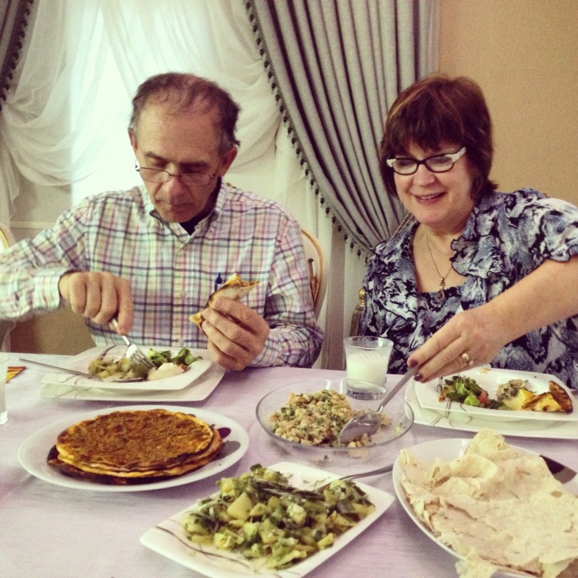 Dining at the Ersoy's