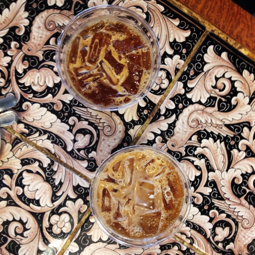 Oh yeah. And I became almost dedicated to iced coffee this summer! I'll miss that being readily available too. (This Philadelphia coffee house is actually owned by a Turkish woman, but that doesn't mean Turkey knows cold brewed coffee.) 