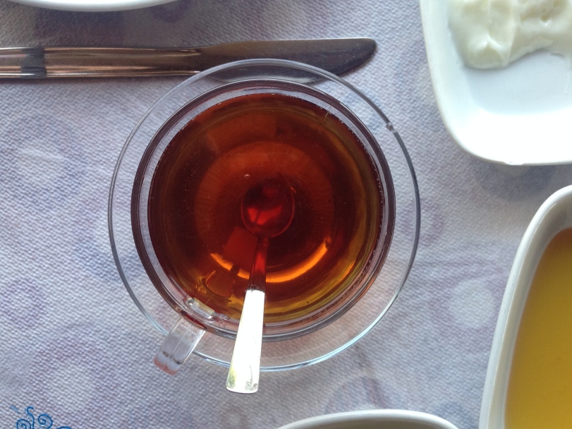 Turkish tea is part of every day life 