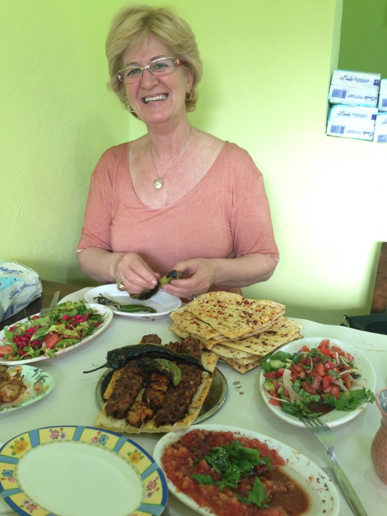 Dining with my Nermin Anne at Yeşil Kapı