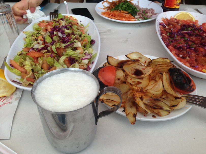 Bolkepçe also serves up some mighty good salads and side plates-- all complimentary, of course. 