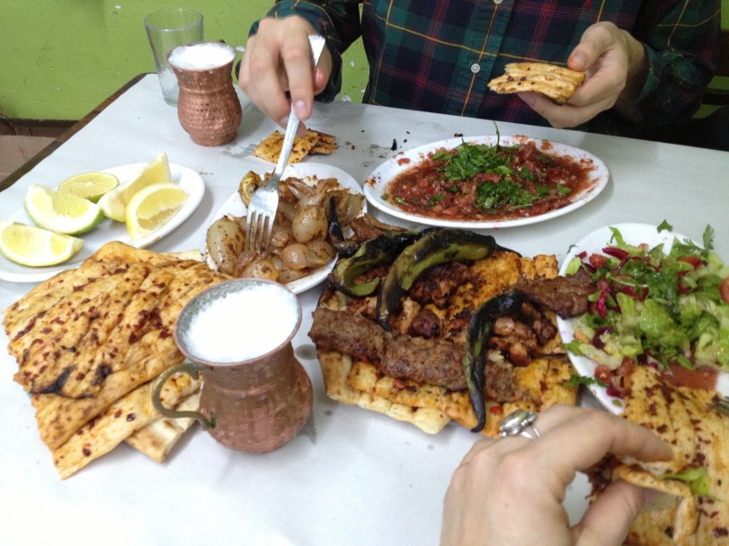 The typical style at Yesil Kapi is to get messy 